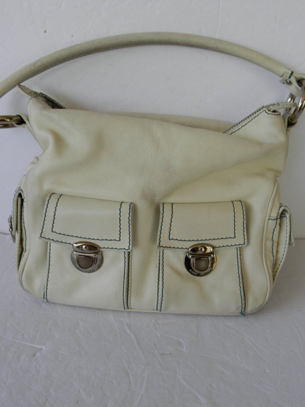 Marc Jacobs BLAKE Y2K IVORY SM Multi-Pocket SHOULDER Bag - Gilmore Girls Style